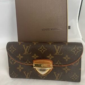 LOUIS VUITTON Eugenie Portefeuille Monogram Koala wallet